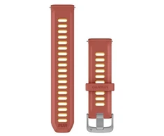 Garmin Quick Release Bands (20 mm), raudona, rožinė/mango