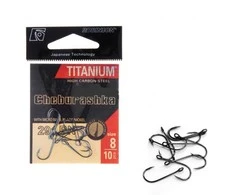 Robinson Titanium Offset Cheburashka 291 ofsetiniai kabliukai Nr. 4 – 10 vnt.