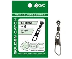 Segtukas su suktuku Golden Catch Swivel Float Adaptors 3015BN, S dydis