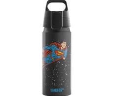 SIGG WMB ONE Kids Superman Juodas vaikiška gertuvė 0,6 l