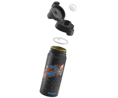 SIGG WMB ONE Kids Superman Juodas vaikiška gertuvė 0,6 l