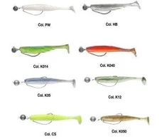Silikoninis masalas su Čeburaška 7g Swimy Pompei Shad Rig 100mm