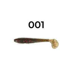Silikoninis masalas Zeox Trigger Fat Tail 4,3 cm
