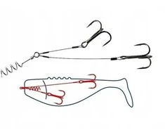 Sistemėlė Dragon lydekoms gaudyti 14 kg 40/60 mm