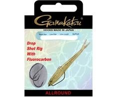 Sistemėlė Gamakatsu BKD-Drop Shot Rig Worm 39 170cm 0,26mm H2
