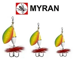 Sukrė Myran Wipp Spinnare Rainbow, 3-15 g