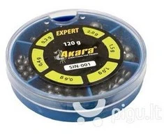 Svarelių rinkinys Akara Expert, 120 g