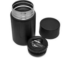 Termosas maistui Sigg Gemstone Obsidian 0.75l | juodas