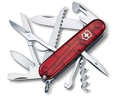 Victorinox Kišeninis Peilis Huntsman 1.3713.T skaidrus medžioklei