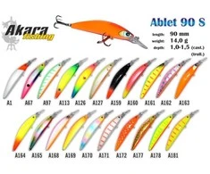 Vobleriai Akara ABLET 90S, 90 mm, 14 g