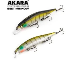 Vobleriai Akara Best Minow 100SP, 15 g, 100 mm