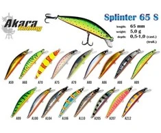 Vobleris Akara SPLINTER 65 SP, 5 g, 65 mm