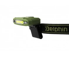 Žibintuvėlis ant galvos Delphin RAZOR USB UC