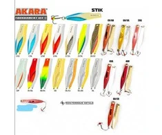 Žieminė blizgutė Akara Tournament Ice STIK, 60 mm, 8 g