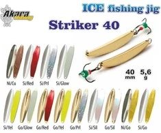 Žieminė blizgutė Ice Striker 40mm 5,6 gr AKARA