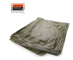 Apsauginis tentas, žalias - 3 x 5 m, 90 g/m2
