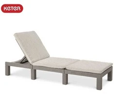 Keter Saulės gultas Daytona Deluxe, kapučino-smėlio spalvos
