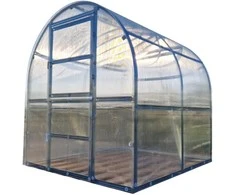 Klasika Greenhouses Šiltnamis KLASIKA Slim - 6 mm storio kanalinis polikarbonatas - 2 x 4 m (8 m²)