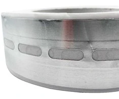 Kvėpuojanti sandarinimo juostelė 38 mm su geotekstile Polikarbonato lakštų sandarinimui