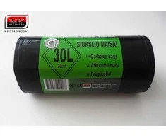Maišai šiukšlėms 30 litrų