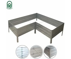 Modulinė pakelta lysvė KLASIKA GARDEN L-forma - Cinkuota