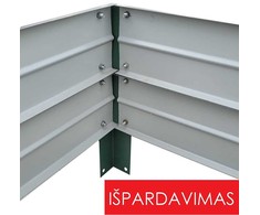 Modulinė pakelta lysvė KLASIKA GARDEN "Laiptai", CHAKI spalvos (su defektais)
