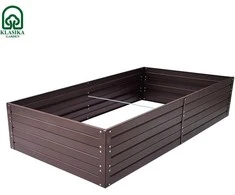NAUJIENA! Pakelta lysvė KLASIKA GARDEN, dažyta pagal RAL8017 - RAL 8017 - 190 x 50 x 20 cm