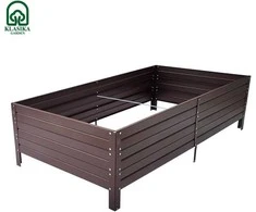 NAUJIENA! Pakelta lysvė KLASIKA GARDEN, dažyta pagal RAL8017 - RAL 8017 - 190 x 50 x 20 cm