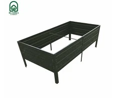 Pakelta lysvė KLASIKA GARDEN, chaki spalvos 20 cm aukščio