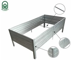 Pakelta lysvė KLASIKA GARDEN, cinkuota - 190 x 90 x 20 cm