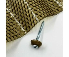 Bikuvalt Baltic Plastic Solutions Tvirtinimo varžtai į medį su tarpine M5 x 50 mm MK PC DIAMONDS (3 spalvos) - Skaidri