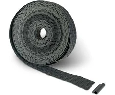 Tvoros juosta MIKKO Rattan 4,75cm x 12,75m, grafitas MK-03