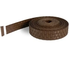 Tvoros juosta MIKKO Rattan 4,75cm x 12,75m, ruda MK-01