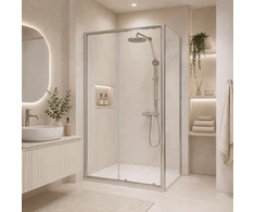 Dušo kabina CITY Asti chrome DW 100x90