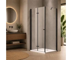 Dušo kabina SANREMO Juodas DW 90x90