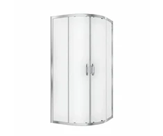 Dušo kabina TIVOLI 80x80 chrome, matinis stiklas