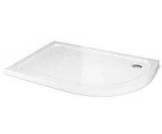 Dušo kabinos padas AQUALUX Offset Quadrant LH, 120x90x3,5
