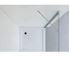 Dušo sienelė AQUABATOS C6 65x195, chrome