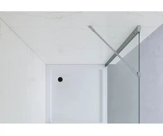 Dušo sienelė AQUABATOS C6 85x195, chrome