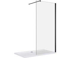 Ocean Dušo sienelė CLEAN 80x200 juodas