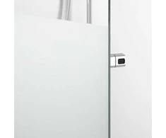 Dušo kabina IDO Showerama 10-4 70X70, dalinai matinis stiklas