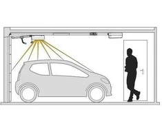 Motion judesio detektorius garažo vartų automatikoms Sommer
