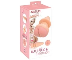 Nature Skin Butt Plug &amp; Extens