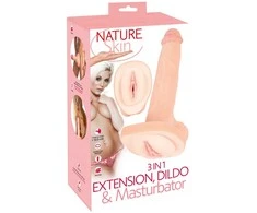 3in1 Extension, Dildo &amp; Masturbator