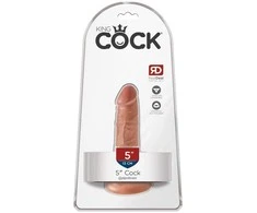 King Cock 5" Cock Tan