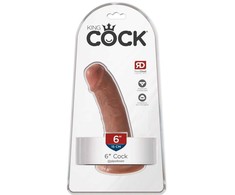 King Cock 6" Cock-Tan