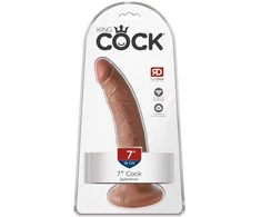 King Cock 7" Cock Tan