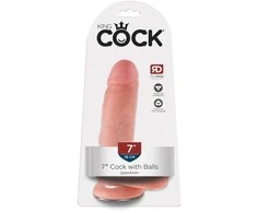 King Cock KING Karališkas varpa su 7 colių kiaušiniais