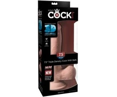 Pipedream KCP 7.5 trigubo tankio penis su
