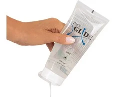 Just Glide Anal Analinis vandens pagrindo lubrikantas, 200 ml